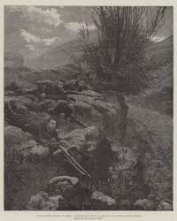 With General Buller in Kerry, Constabulary lying in Ambush to surprise Moonlighters